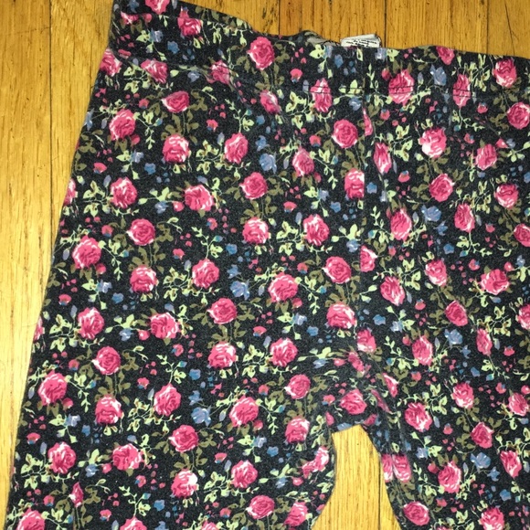 Active Basics Floral Multi-Colored Leggings CCO - Picture 2 of 3
